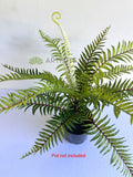 SP0386-S92 Artificial Boston Fern 46cm Real Touch Quality | ARTISTIC GREENERY