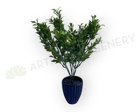 SP0430 Artificial Ruscus Bunch 39cm Green | ARTISTIC GREENERY PERTH