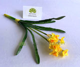 SP0443 Small Daffodil Bunch 34cm Latex | ARTISTIC GREENERY