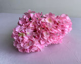 SP0446 Silk Pink Hydrangea Bunch 48cm Pink | ARTISTIC GREENERY