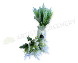 SP0454 Astilbe Bunch 35cm White / Blue