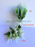 SP0454 Astilbe Bunch 35cm White / Blue