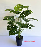 SP0456 Fuax Monstera Plant 65cm | ARTISTIC GREENERY