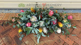 FA1121B - Faux Australian Natives Table Arrangements - Flat Base Style | ARTISTIC GREENERY