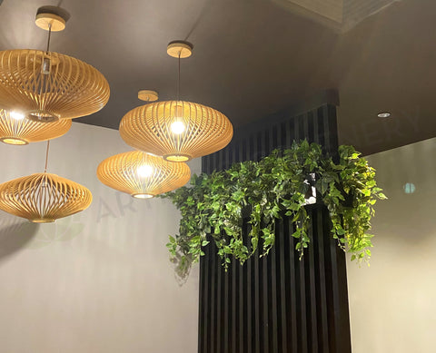 Shen's Massage Kardinya  - Hanging Greenery for Built-in Planters | ARTISTIC GREENERY