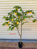 120cm - T0190 Artificial Fake Lemon Tree 105 / 120cm | ARTISTIC GREENERY Fake plastic fruits AUS