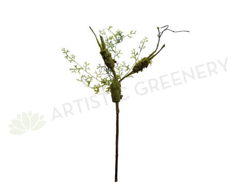 Artificial Moss Twig 53cm for craft | ARTISTIC GREENERY