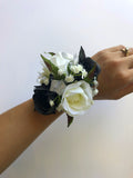 CB0022 School Ball Corsage Silk Flowers