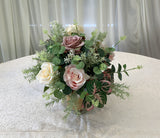 Round Bouquet - Pink & White - Nicola H