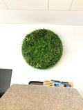 Zoom Recruitment (South Perth) - Circular Greenery Signage / Logo | ARTISTIC GREENERY