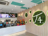 T4 Bubble Tea (Morley) - Greenery Panels for Feature Wall | ARTISTIC GREENERY