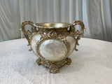 Decorative Fiberglass Vases - Pearl & Gold (2 Styles)