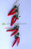 ACC0082-S85 Artificial Strand of Chilli 60cm Red / Green | ARTISITC GREENERY