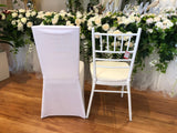 ACC0086 -  Lycra / Spandex White Chair Cover