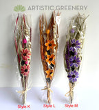 ACC0111-25A Dried Flower Bouquet 93 x 21cm 3 Styles | ARTISTIC GREENERY