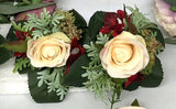 Wedding Crowns, Corsages, Buttonholes, Hairpiece / Haircomb -Angela P