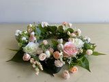 Blush Colour Wreath 30cm - WRE004 (Ref: Ankit S)