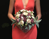 Round Bouquet - Purple - Beika