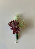 CB0023 silk Astrantia buttonhole