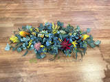 FA1121 - Australian Natives Table Arrangements - Flat Base Style  (REF: Compass Group) | ARTISTIC GREENERY