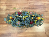 FA1121 - Australian Natives Table Arrangements - Flat Base Style  (REF: Compass Group) | ARTISTIC GREENERY