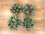 Poppy Floral Wreath 30cm / 40cm / 50cm