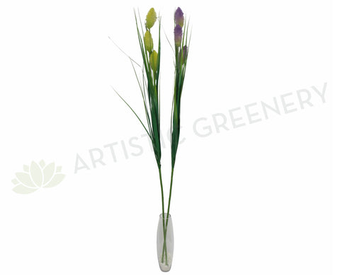 DS0034 Decor Stick with Yellow or Purple Flower 165cm