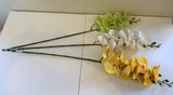 F0034N Latex Phalaenopsis Orchid Spray 91cm Light Green / White / Yellow | ARTISTIC GREENERY