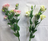 F0087 Lisianthus Spray 80cm 5 Colours Artistic Greenery