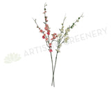 F0126 Blossom Spray 110cm Bright Pink / White