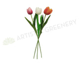FA1080-1 - Latex Tulip Floral Arrangement 45cm Tall
