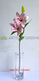 F0138L Faux Oriental Lily Spray (Real Touch) 74cm Light Pink | ARTISTIC GREENERY