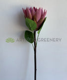 F0183 King Protea Single Stem 68cm Mauve