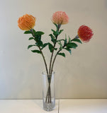 F0185 Pincushion Protea 72cm / Leucospermum  Orange / Pink / Red | ARTISTIC GREENERY