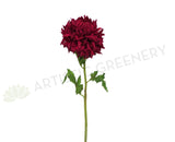 F0219 Chrysanthemum 47cm Maroon