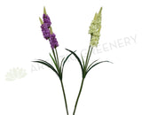 F0222 Snapdragon Spray 94cm Purple / White