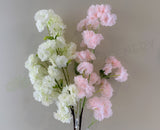 F0237NB Clearance Stock - Blossom Branch 98cm White / Light Pink | ARTISTIC GREENERY Perth Blossom Flowers Artificial