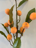 F0276 Artificial Loquat Spray 112cm