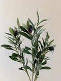 F0298 Artificial Olive Foliage 76cm | ARTISTIC GREENERY Fake Olive Branch