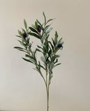 F0298 Artificial Olive Foliage 76cm | ARTISTIC GREENERY Fake Olive Branch
