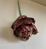 Purple - F0313 Artichoke Single Stem 44cm Green / Purple | ARTISTIC GREENERY