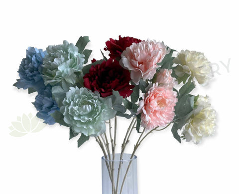 F0321N Silk Peony Spray 72cm 5 Colours | ARTISTIC GREENERYF0321N Silk Peony Spray 72cm 5 Colours | ARTISTIC GREENERY