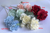 F0321N Silk Peony Spray 72cm 5 Colours | ARTISTIC GREENERY