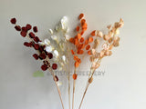 F0347 Silk Flower Pod Spray 94cm 4 Colours | ARTISTIC GREENERY