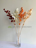 F0347 Silk Flower Pod Spray 94cm 4 Colours | ARTISTIC GREENERY