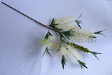 F0353 Artificial Bottle Brush / Callistemon 79cm Cream | ARTISTIC GREENERY
