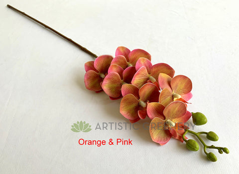 F0361 Faux Phalaenopsis Orchid Spray 65cm 5 Colours | ARTISTIC GREENERY