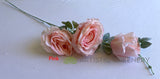 Pink - F0367 Silk Elegant Rose Spray 87cm 5 Colours | ARTISTIC GREENERY