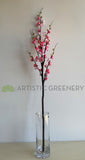 F0371 Artificial Cherry Blossom Branch 120cm Bright Pink | ARTISTIC GREENERY