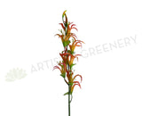 F0390 Faux Orange Tropical Flower Stem 83cm | ARTISTIC GREENERY AUSTRALIA